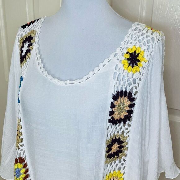 SHEIN Crochet Beach Coverup size Large - Picture 2 of 10